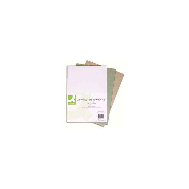 Väripaperi A4 100g Recycled-lajitelma /30