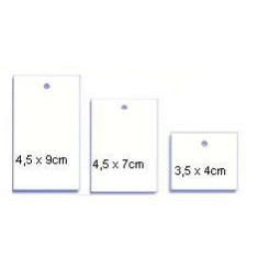 Kartonkilappu 45x35mm /1000kpl (ltk)