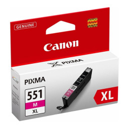 Canon CLI-551M XL Mustepatruuna Magenta