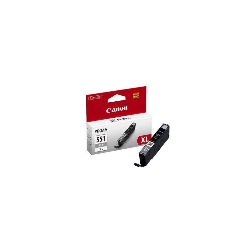 Canon CLI-551GY XL Mustepatruuna Harmaa