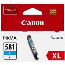 Canon CLI-581XL Cyan Mustepatruuna