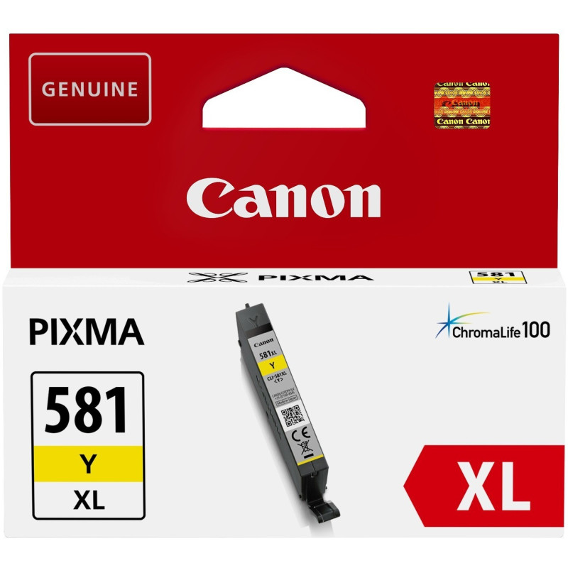 Canon CLI-581XL Yellow (keltainen) Mustepatruuna