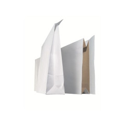 Näytepussi NP3TV 25x43x7cm valkoinen