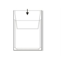 Paljetarratasku A4 /10kpl (pussi)