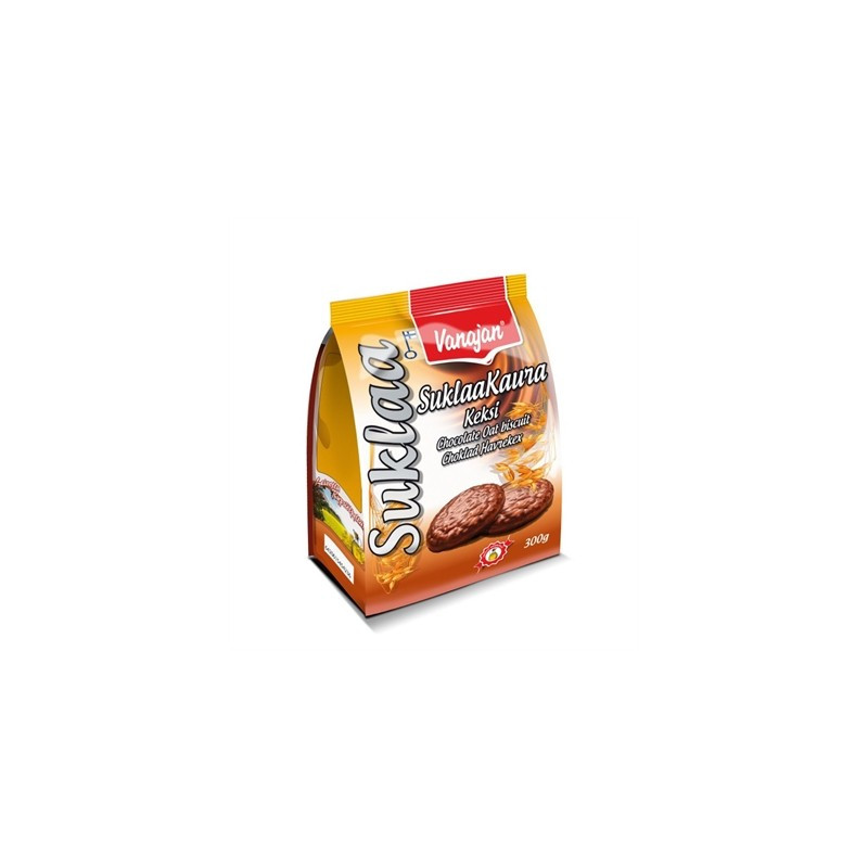 Vanajan Suklaakaurakeksi 300g