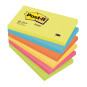 Viestilappu Post-It Energetic 76x127mm /6x100kpl