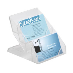 Pöytäteline käyntikorteille 4-osainen Durable