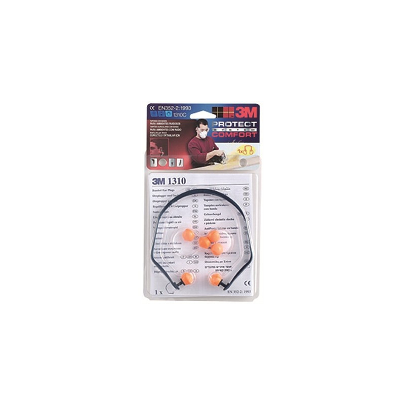 Sankasuojain 3M 1310 C + korvatulpat 2 paria 1311 S