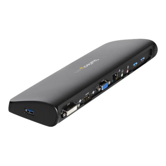 Startech USB-3.0 Docking Station (Dual Monitor HDMI/DVI/VGA/Ethernet/Audio)