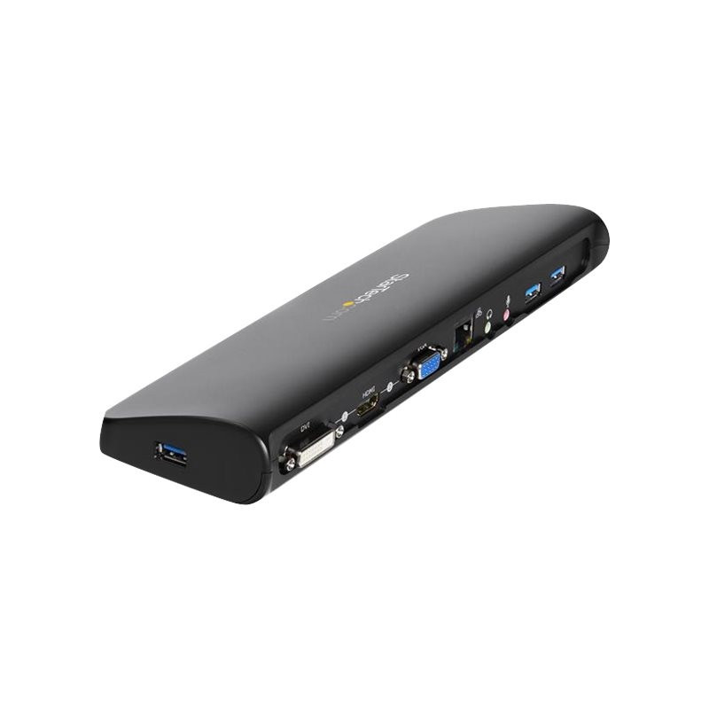 Startech USB-3.0 Docking Station (Dual Monitor HDMI/DVI/VGA/Ethernet/Audio)