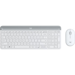 Langaton näppäimistö ja hiiri Logitech MK470 Valkoinen