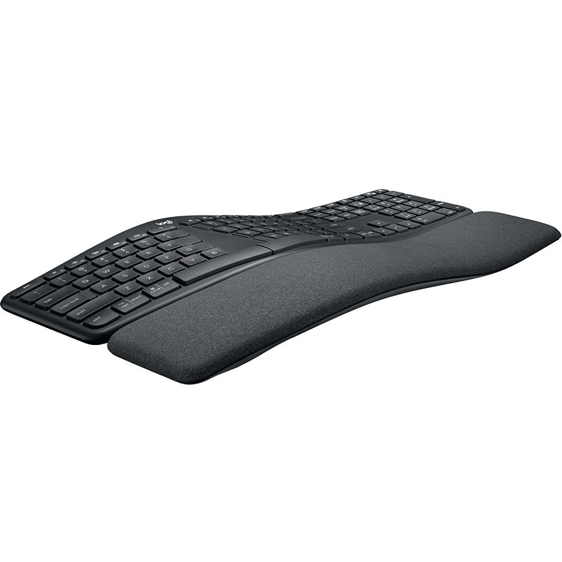 Langaton näppäimistö Logitech K860 – jaettu ergonominen näppäimistö