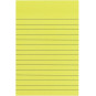 Viestilappu 150x101 Pastellikeltainen Snopake Lined Pad, enemmän kirjoitustilaa