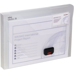 Arkistokotelo Snopake DocBox A4 35mm - säilytyskotelo kestävästä muovista