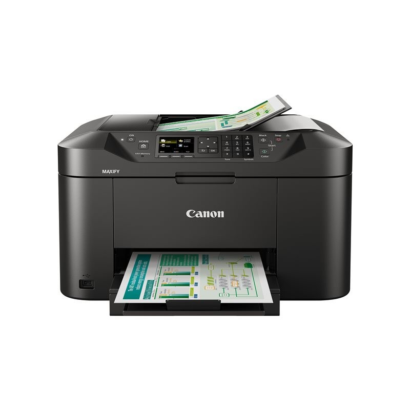 Canon MAXIFY MB2155 Monitoimitulostin A4 Mustesuihku/väri vaativaan käyttöön kotitoimistoon