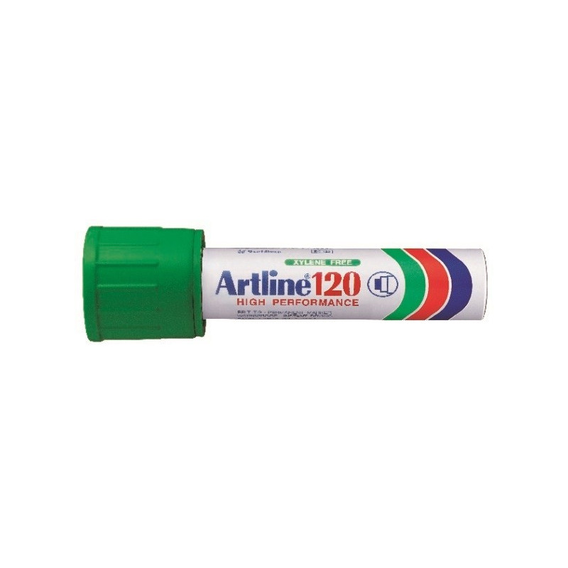 Huopakynä Artline 120 Vihreä 20mm viistokärki