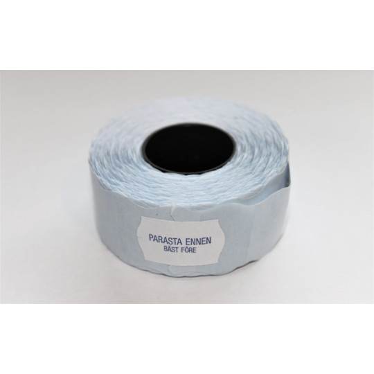 Etiketti 26x16mm "Parasta ennen" hinnoittelijaan