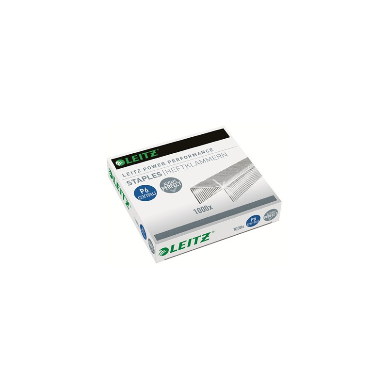 Leitz Power Performance P6-nitomanasta 23/15XL erityisesti Leitz-nitojille, jotka käyttävät tuhdimpaa 23/15XL nastaa