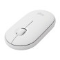 Logitech M350 Pebble Langaton hiiri Valkoinen