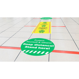 OKI Lattiatarra 215x900mm bannerikoko