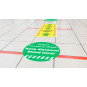 OKI Lattiatarra 297x1320mm bannerikoko