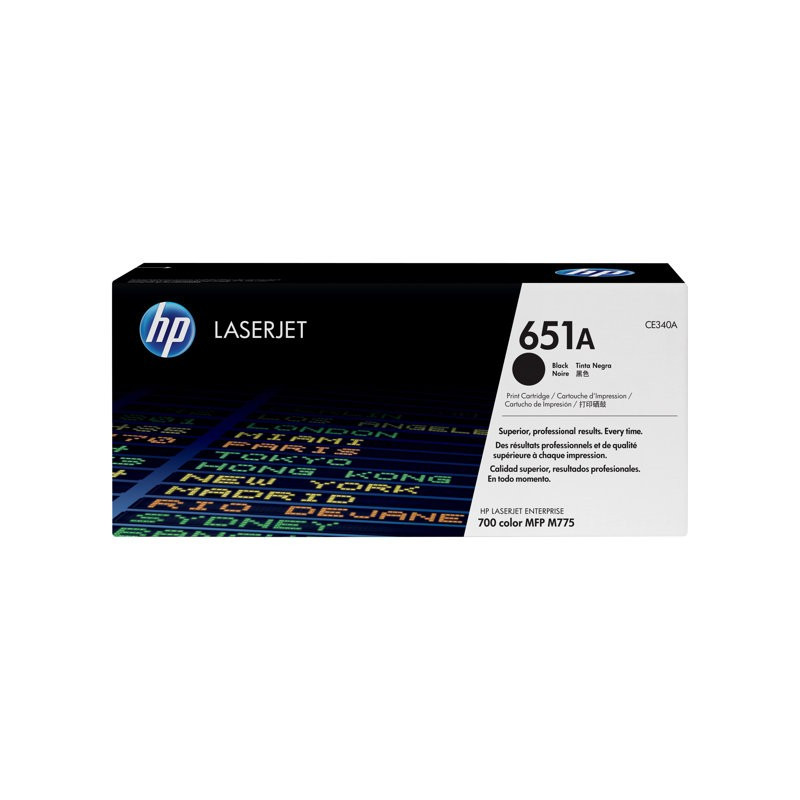 HP 651A Musta 13,5K Laserkasetti (CE340A)