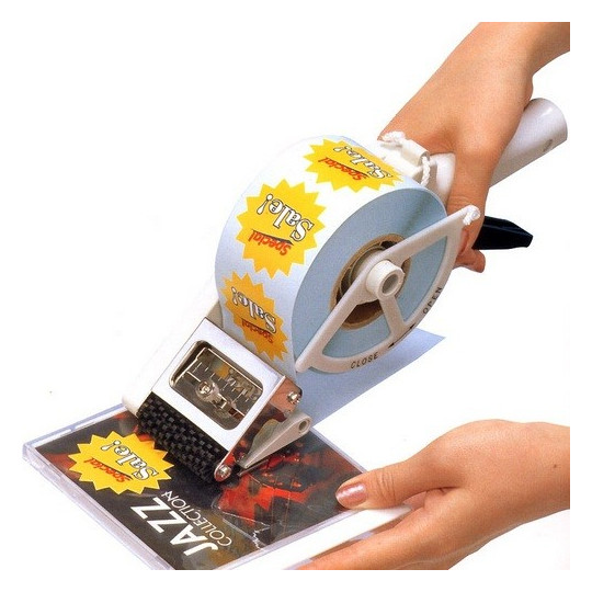 Towa APN-60 Aplikaattori - valmiiksipainetun etikettitarran kiinnittämiseen nopeast