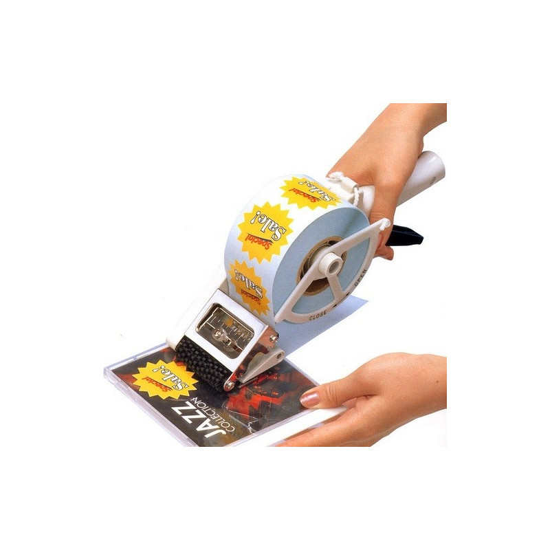 Towa APN-60 Aplikaattori - valmiiksipainetun etikettitarran kiinnittämiseen nopeast