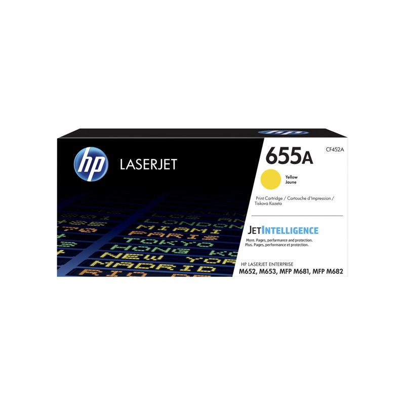 HP 655A Yellow 10,5K Laserkasetti (CF452A)