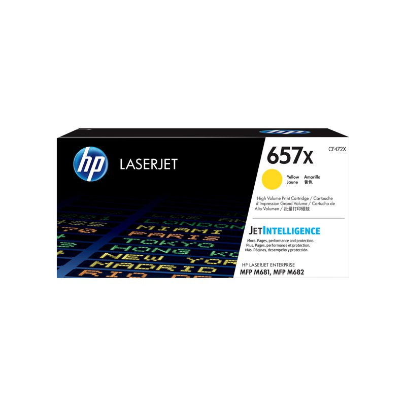 HP 657X Yellow 23K Laserkasetti (CF472X)