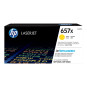 HP 657X Yellow 23K Laserkasetti (CF472X)