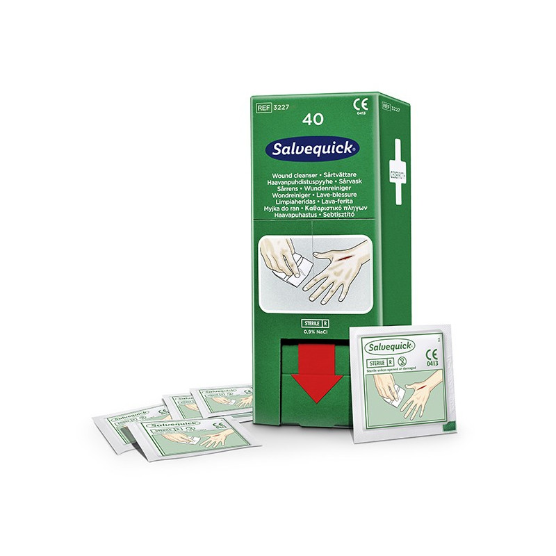 Salvequick haavapyyhe 3227 /40kpl