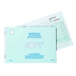 Kuittilomake A5L jäljentävä