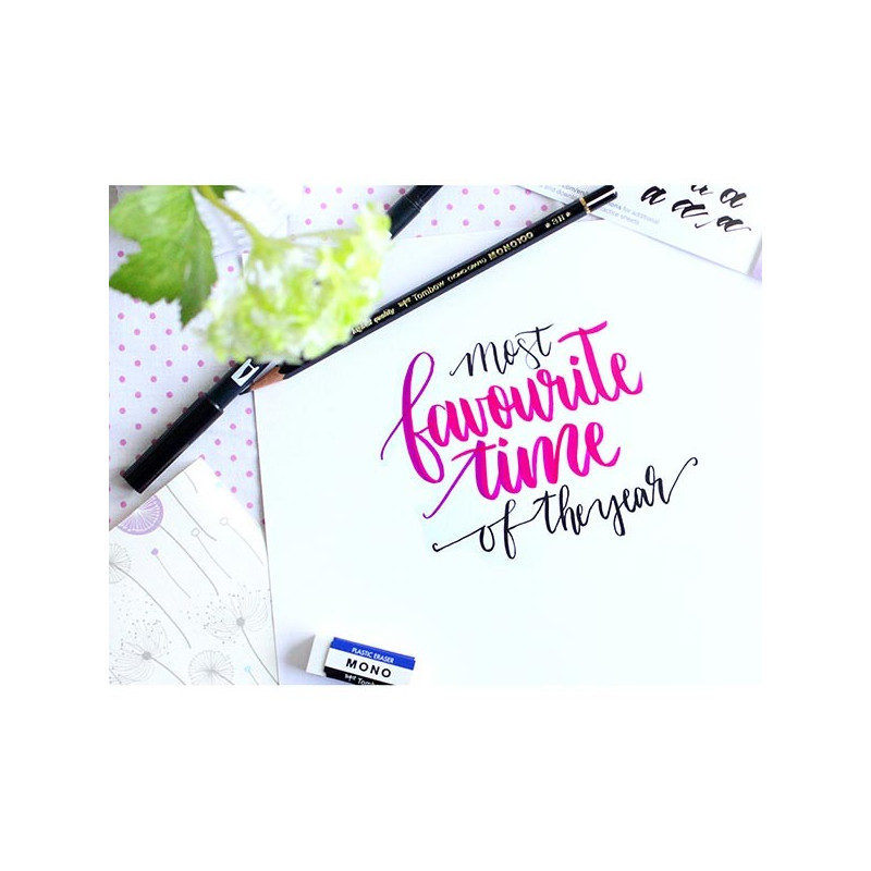 Kaunokirjoitussetti Tombow Beginner - aloittelijan kynäsetti kauniiseen kirjoitukseen