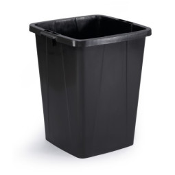 Jäteastia 90L Musta Durabin