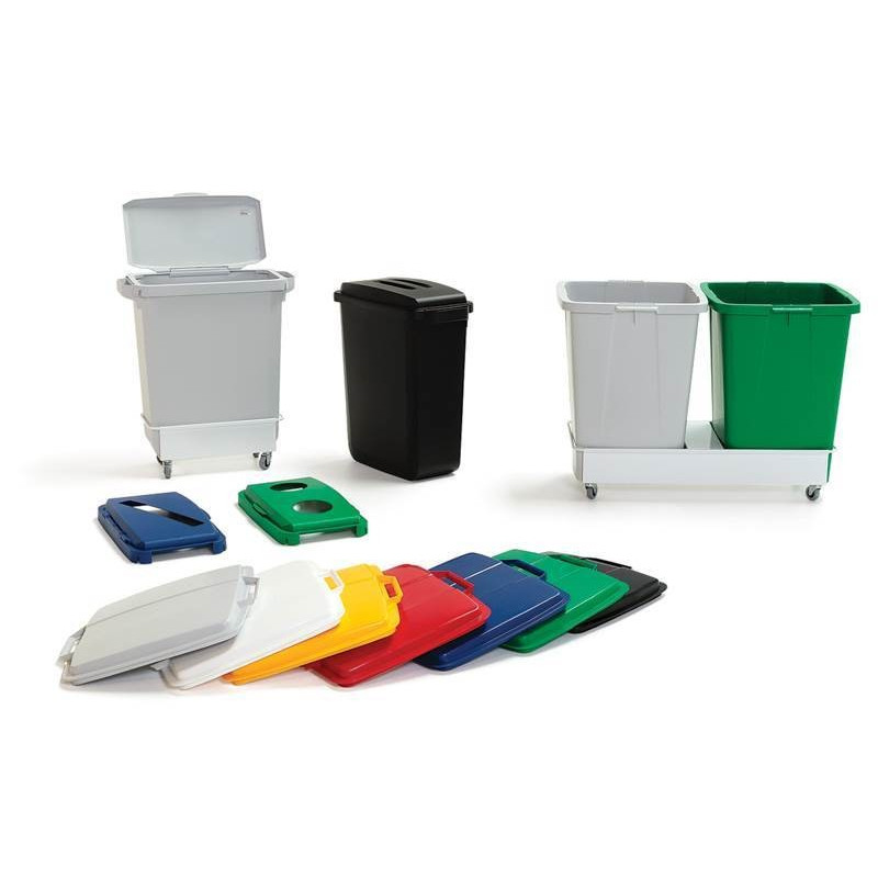 Durabin jäteastia 90l Musta suora