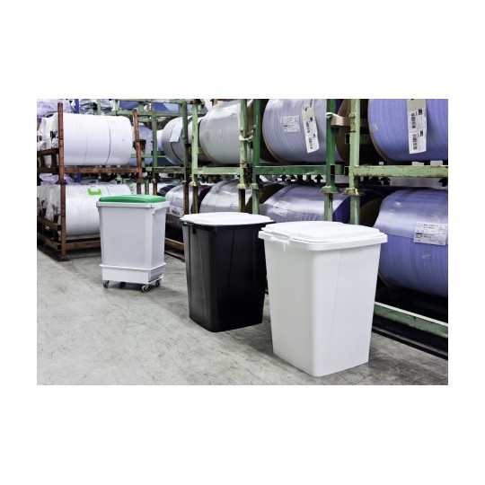 Durabin jäteastia 90l Vaaleanharmaa suora