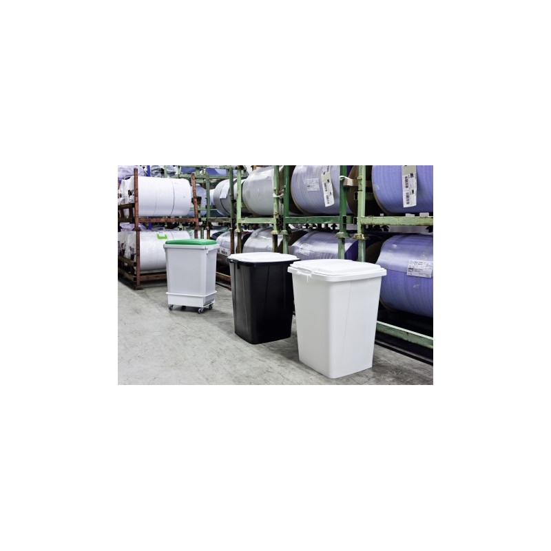 Durabin jäteastia 90l Vaaleanharmaa suora