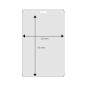 Nimikorttikotelo 62x93mm Cardkeep /100kpl