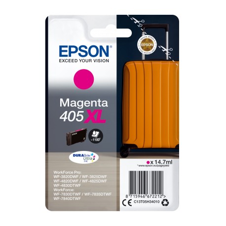 Epson 405XL Magenta Mustepatruuna