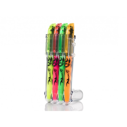 Korostuskynäsarja Pilot Frixion Highlighter Light 4 väriä