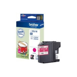 Brother LC-22UM Magenta Mustepatruuna 1,2K