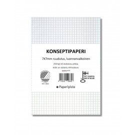 Konseptipaperi A3 7x7mm /250