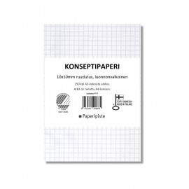 Konseptipaperi A3 10x10mm /250