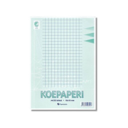 Koepaperi 10x10mm /16 - kotimainen laatutuote