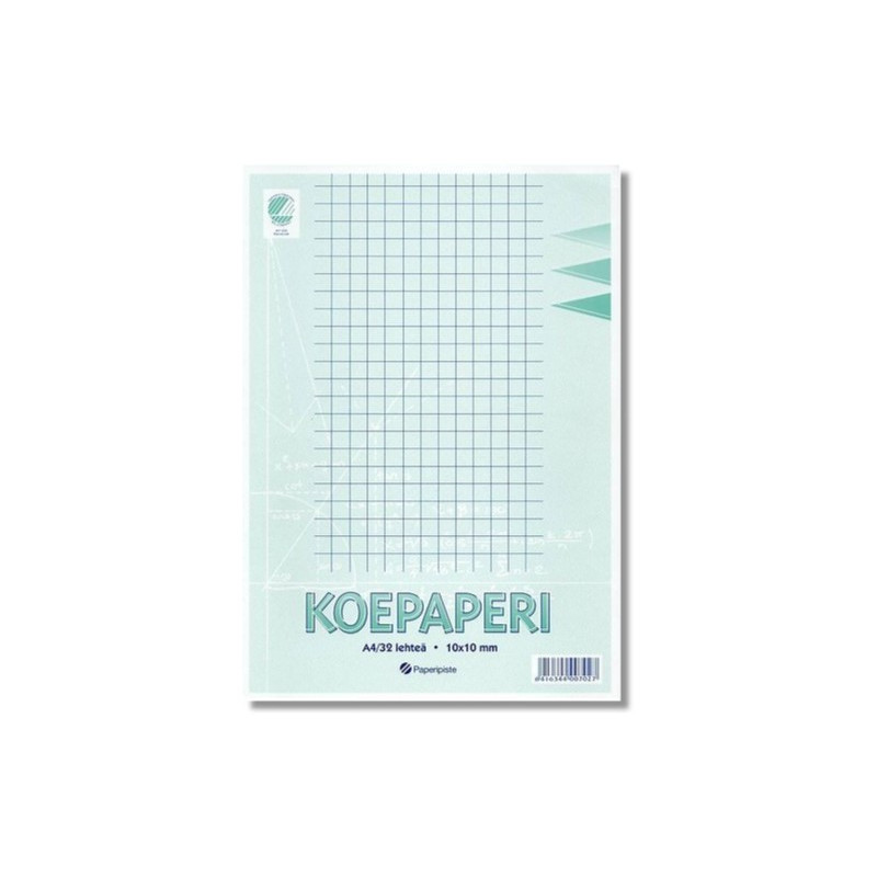 Koepaperi 10x10mm /16 - kotimainen laatutuote