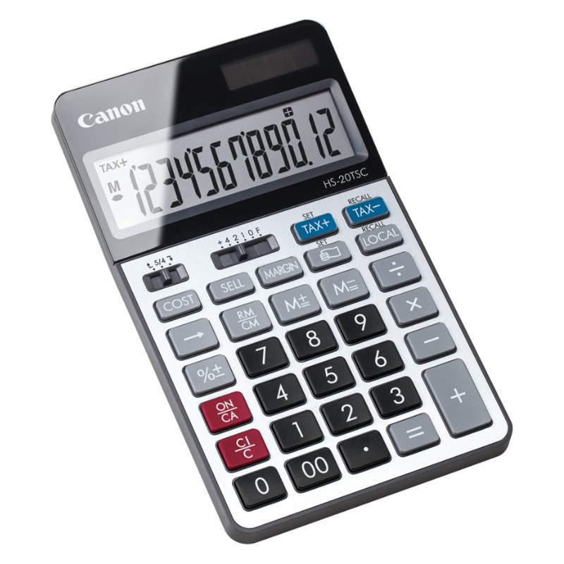 Canon HS-20TSC Pöytälaskin - ekologinen ja runsastoimintoinen pöytälaskin