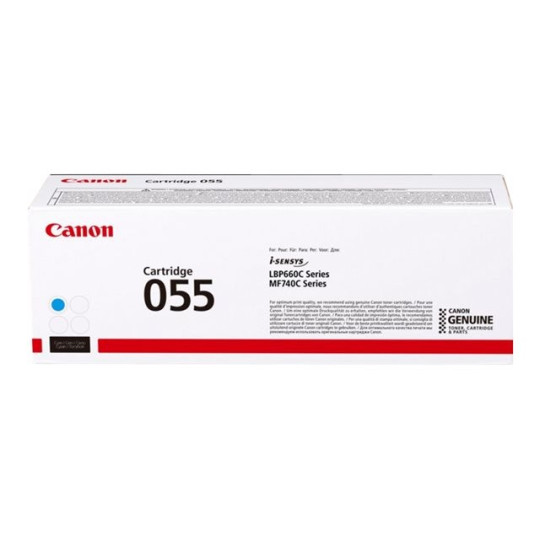 Canon 055 Cyan 2,1K Laserkasetti