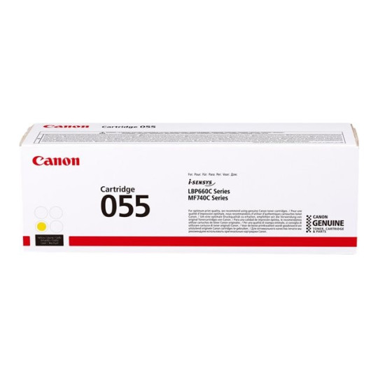 Canon 055 Yellow 2,1K Laserkasetti
