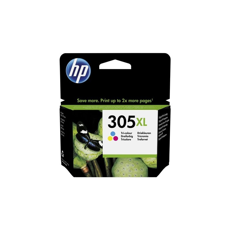 HP No 305XL 3-väri Mustepatruuna 200 sivua